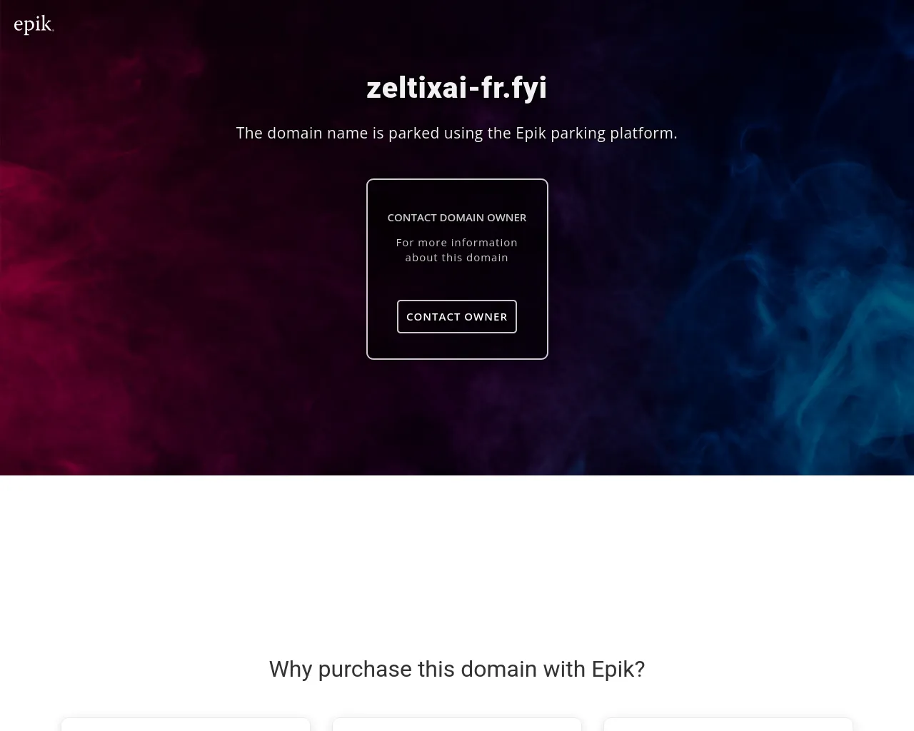 Screenshot of zeltixai-fr.fyi