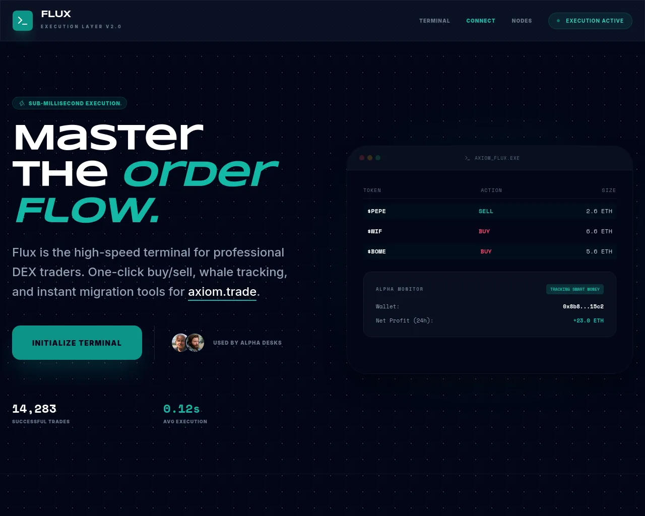 Screenshot of fluxscann.pro