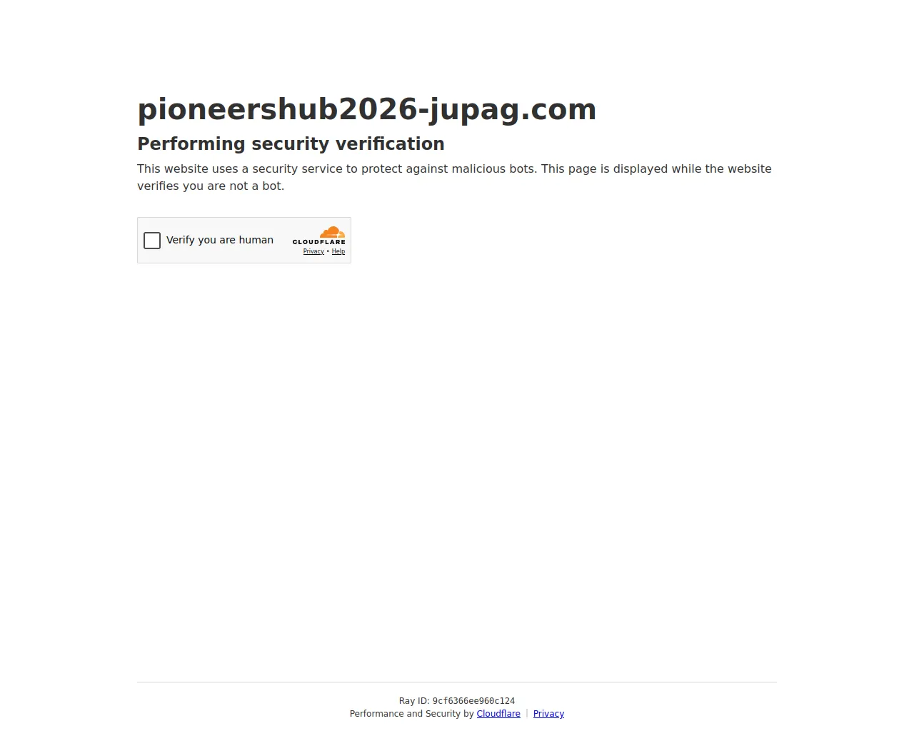 Screenshot of pioneershub2026-jupag.com