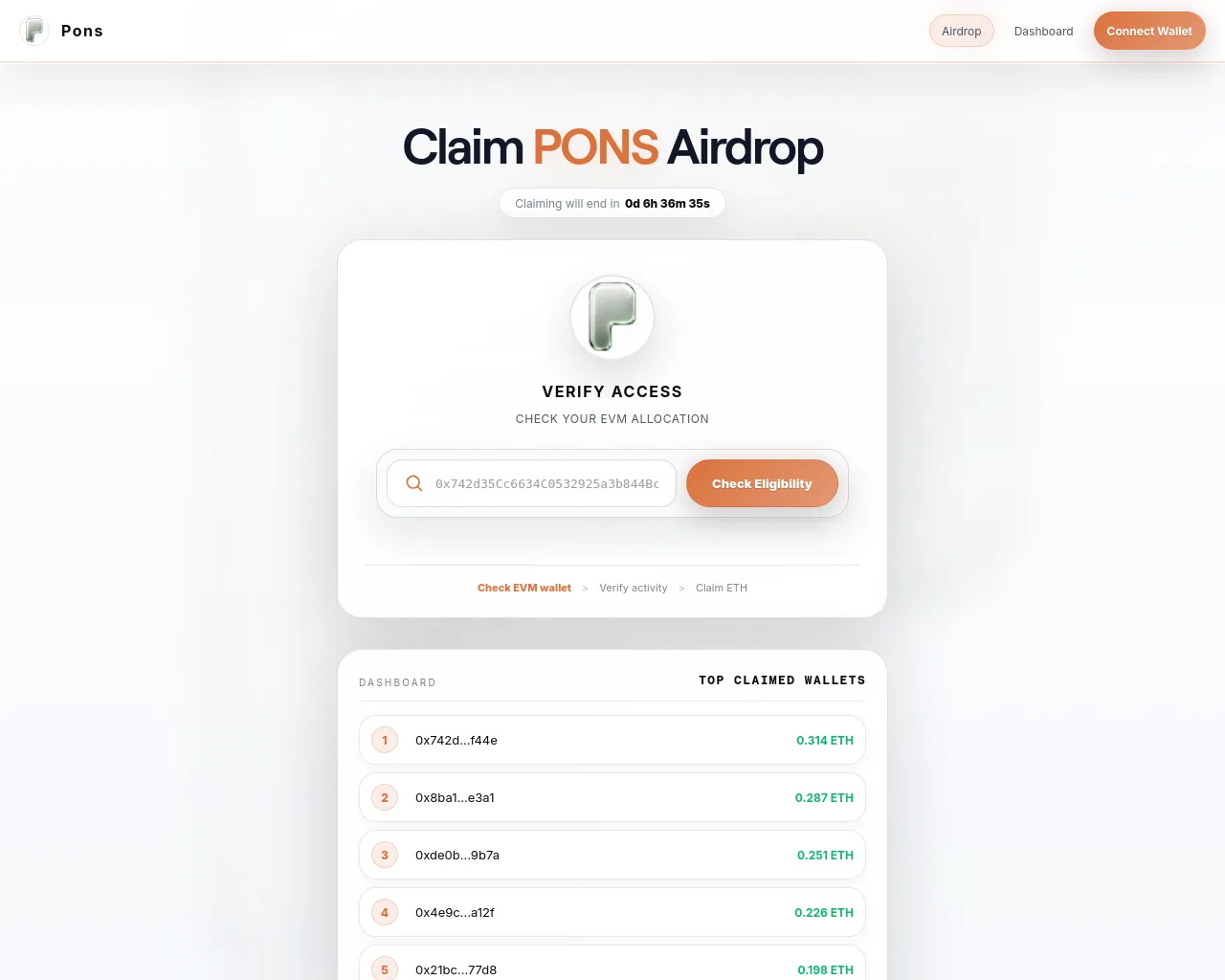 Screenshot of pons.5a-evmcheck.lol