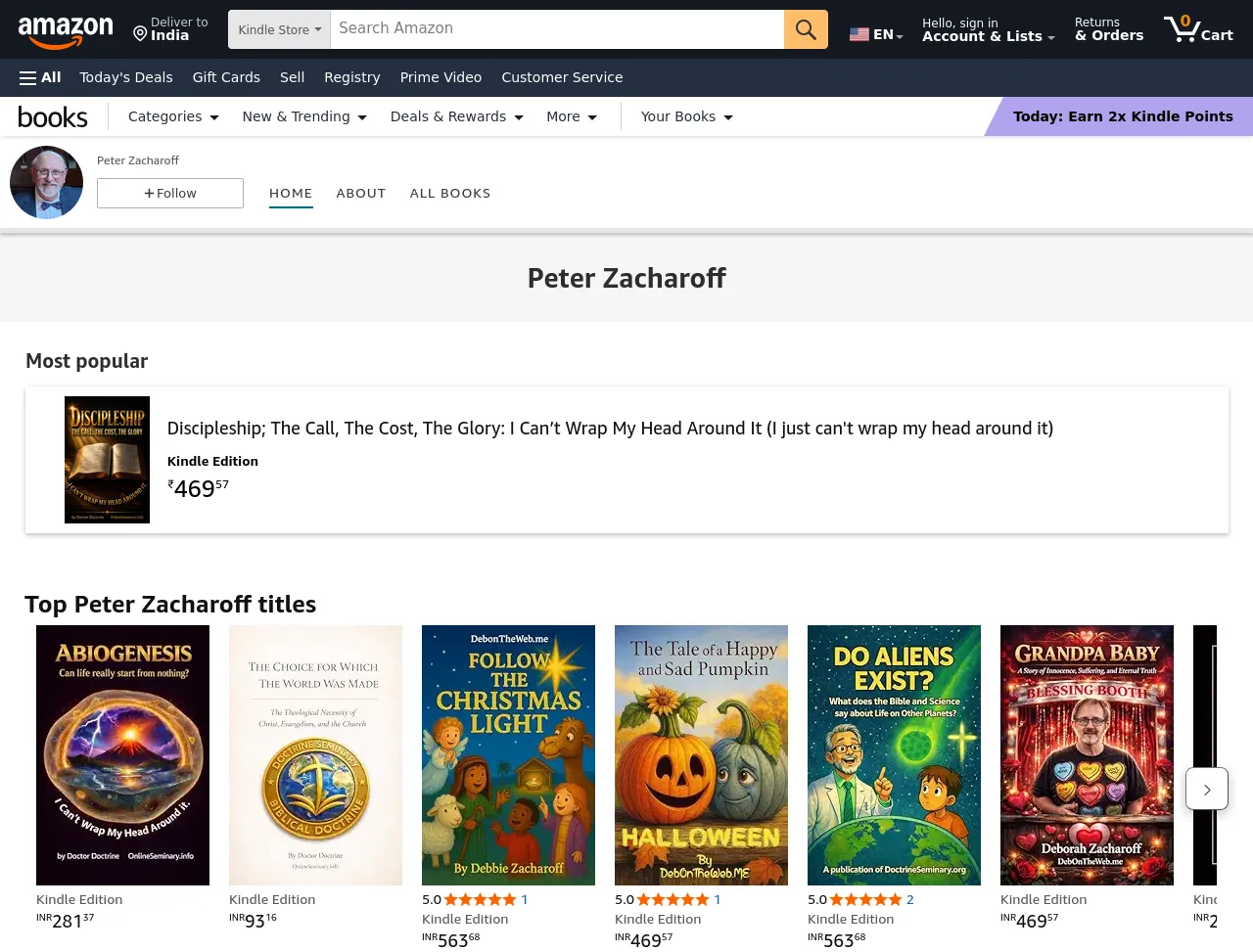 Screenshot of onlineseminary.info