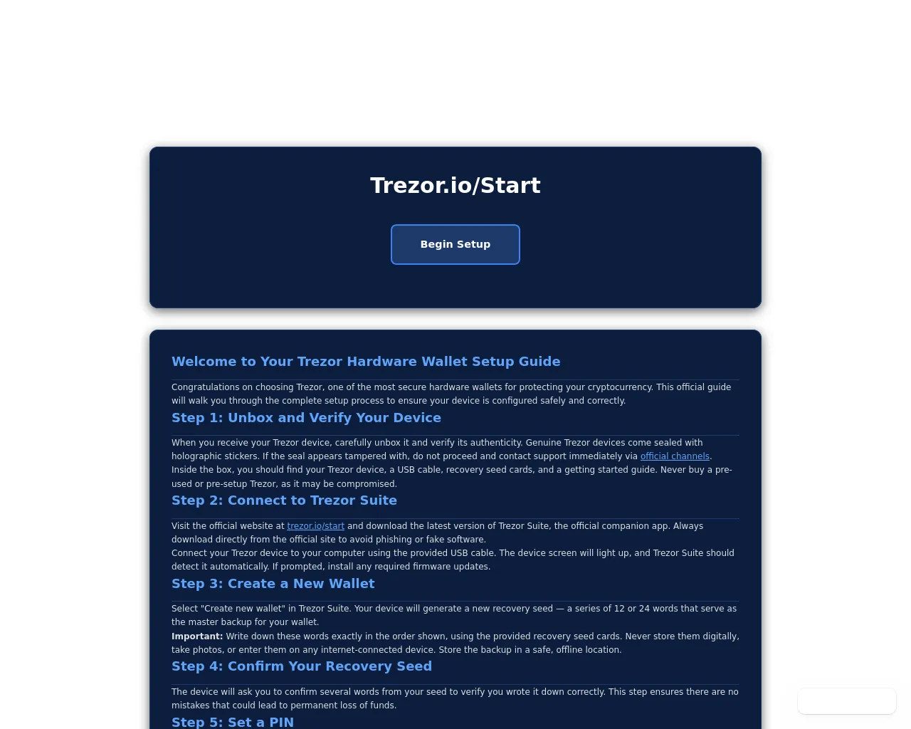 Screenshot of treziostart-cloud-faq.framer.ai