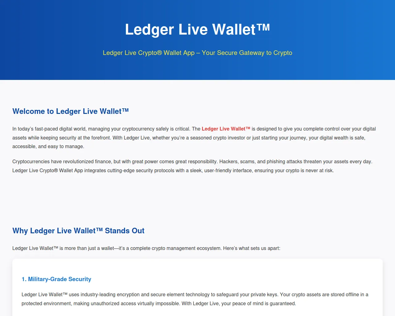 Screenshot of leger-live-wallet-start.pages.dev
