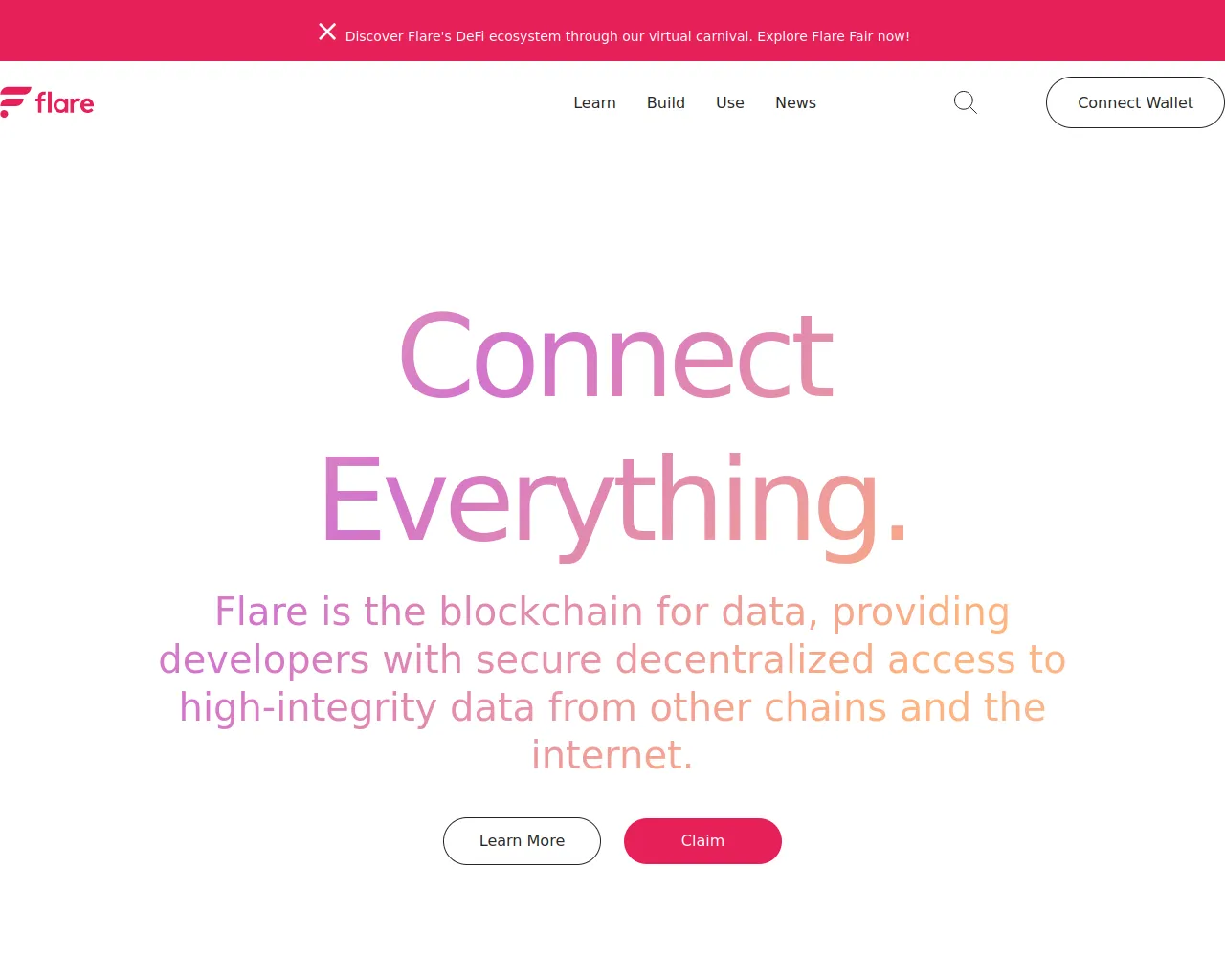 Screenshot of flare-airdrop.com