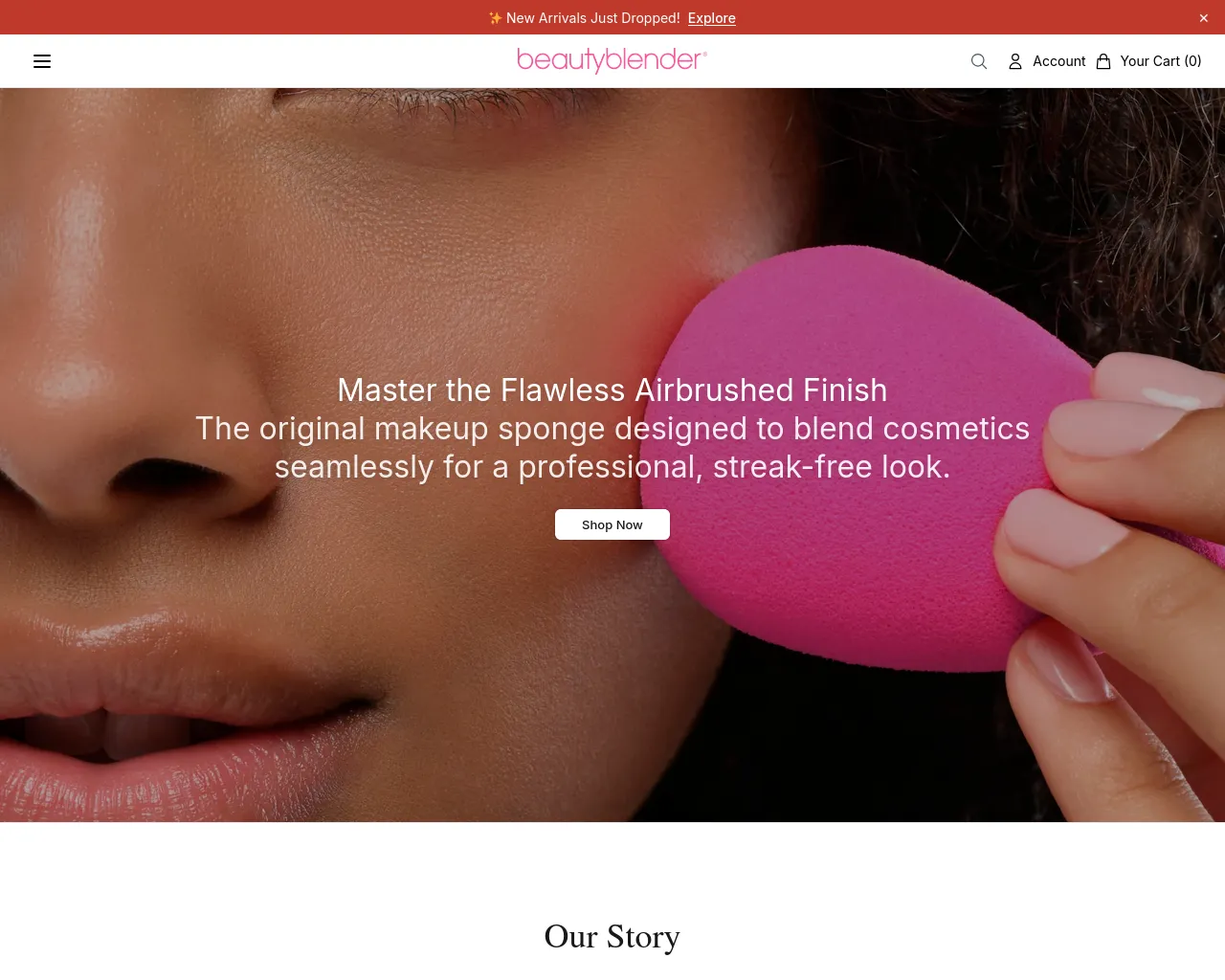 Screenshot of aesthetiblen.shop