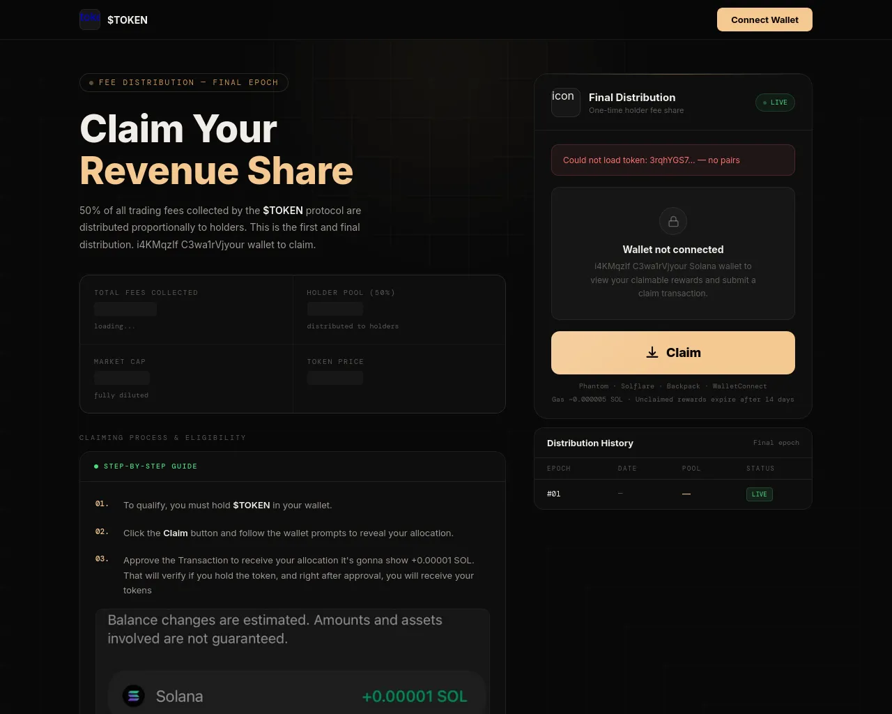 Screenshot of ansdrops.com