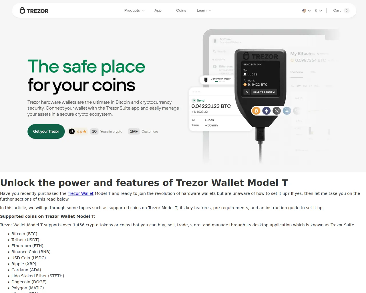 Screenshot of trazourwollets.webflow.io
