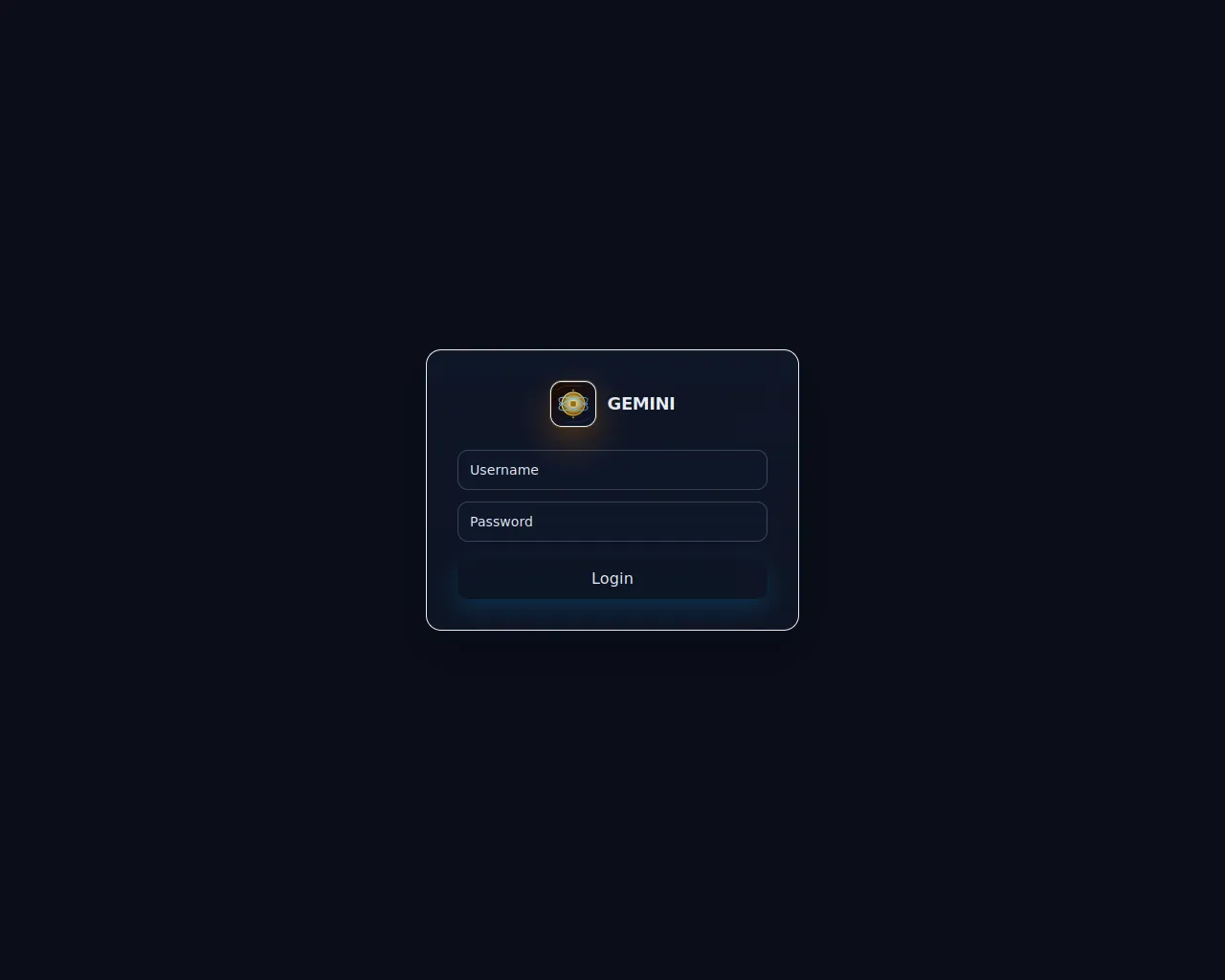 Screenshot of gemini.sp18.net