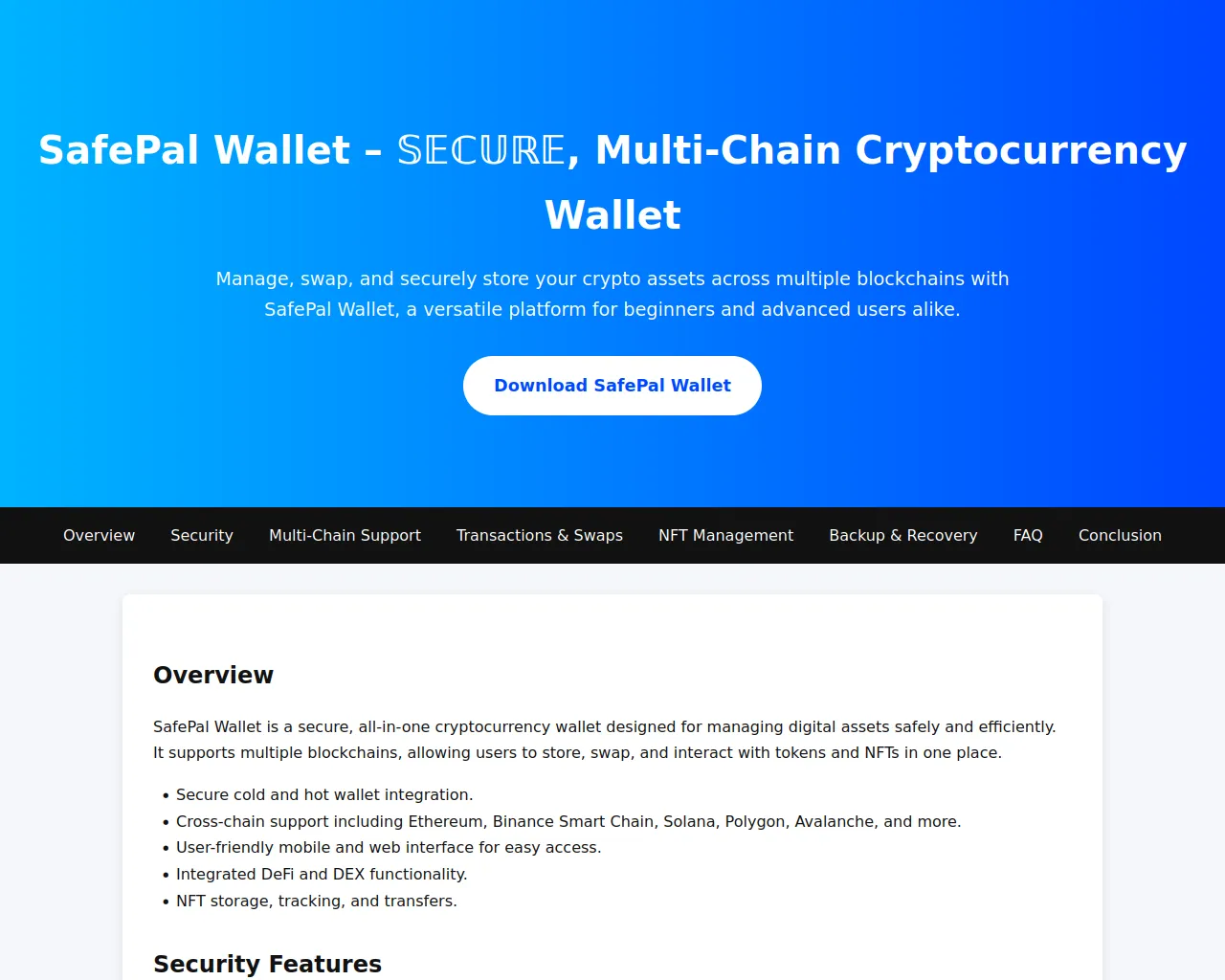 Screenshot of safpal-guide-e.pages.dev
