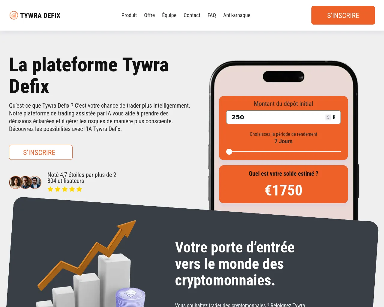 Screenshot of tywra-defix-ai.com