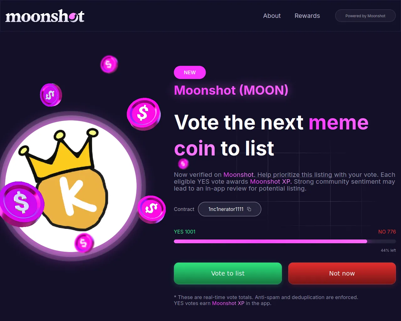 Screenshot of moonshotse.com