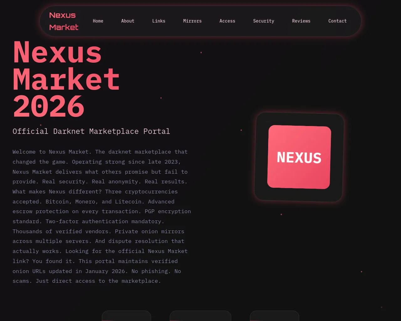 Screenshot of nexusportal.vip