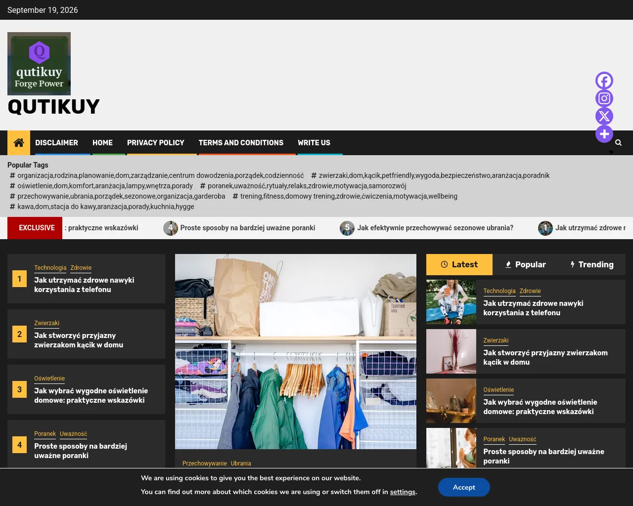 Screenshot of qutikuy.com