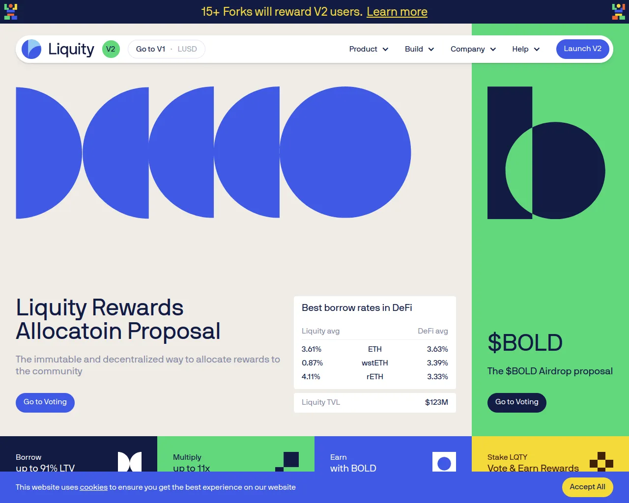 Screenshot of allocation-liquity.xyz