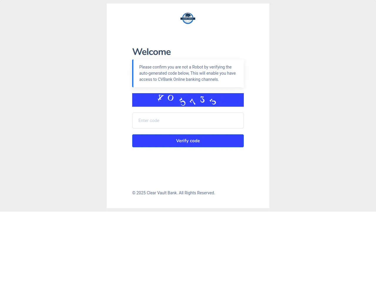 Screenshot of clear-vault.online