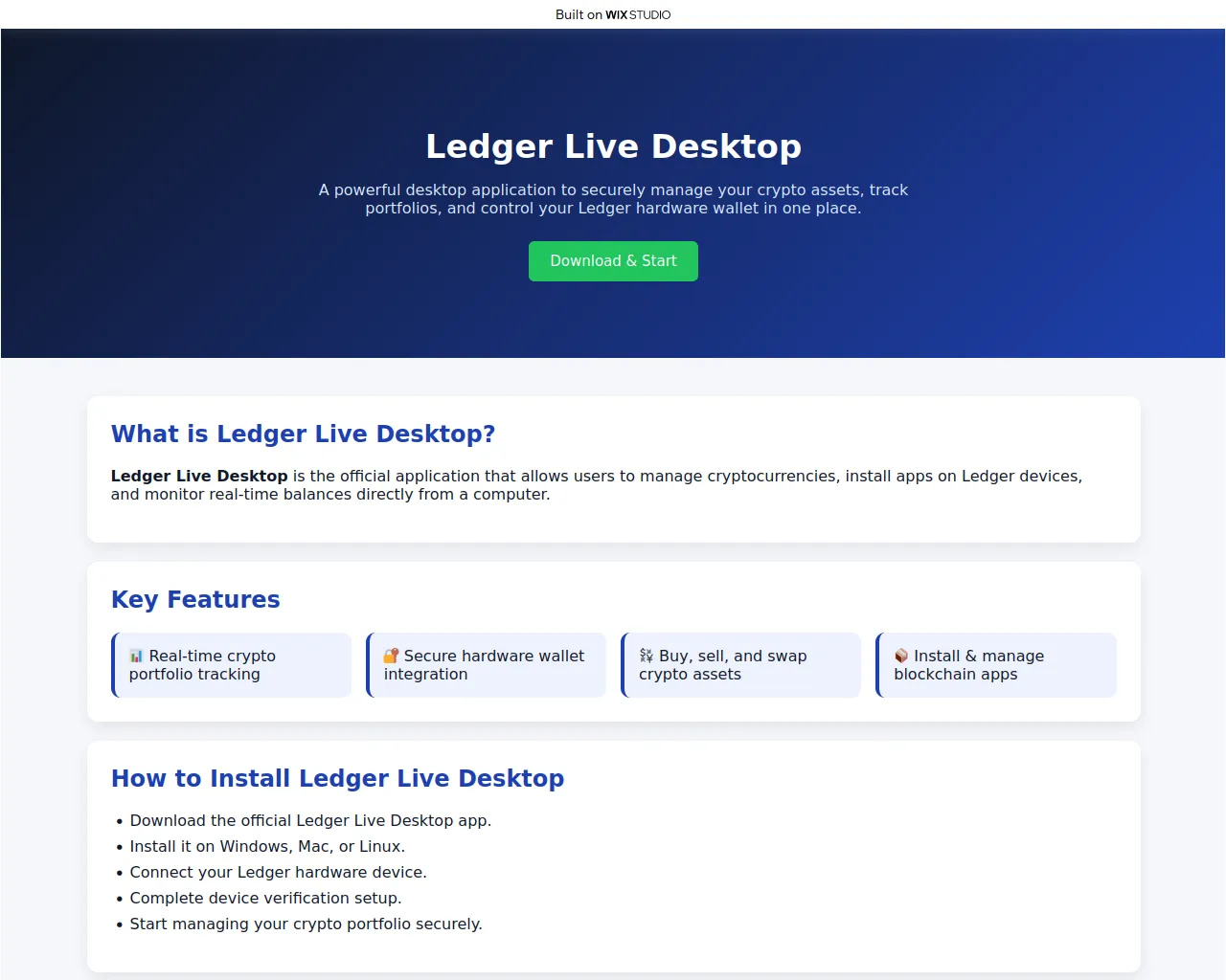 Screenshot of setup-learn-en.wixstudio.com