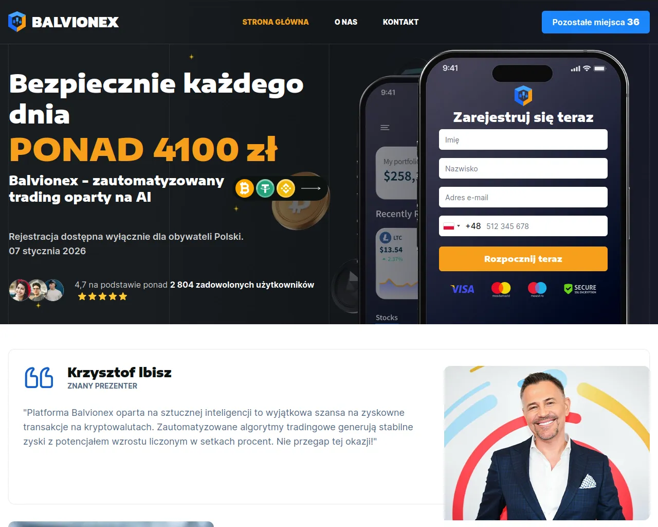 Screenshot of balvionex-pl.com