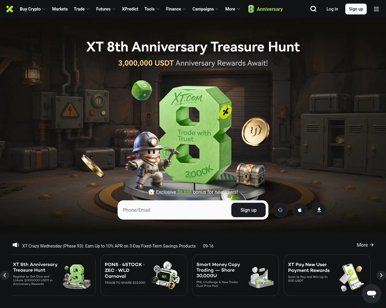Screenshot of xtblockhub.com