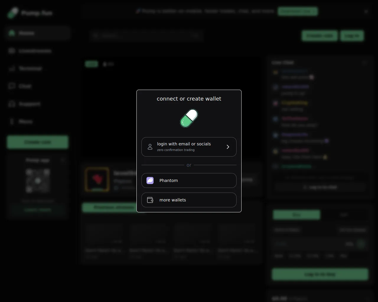 Screenshot of elon-pump.fun