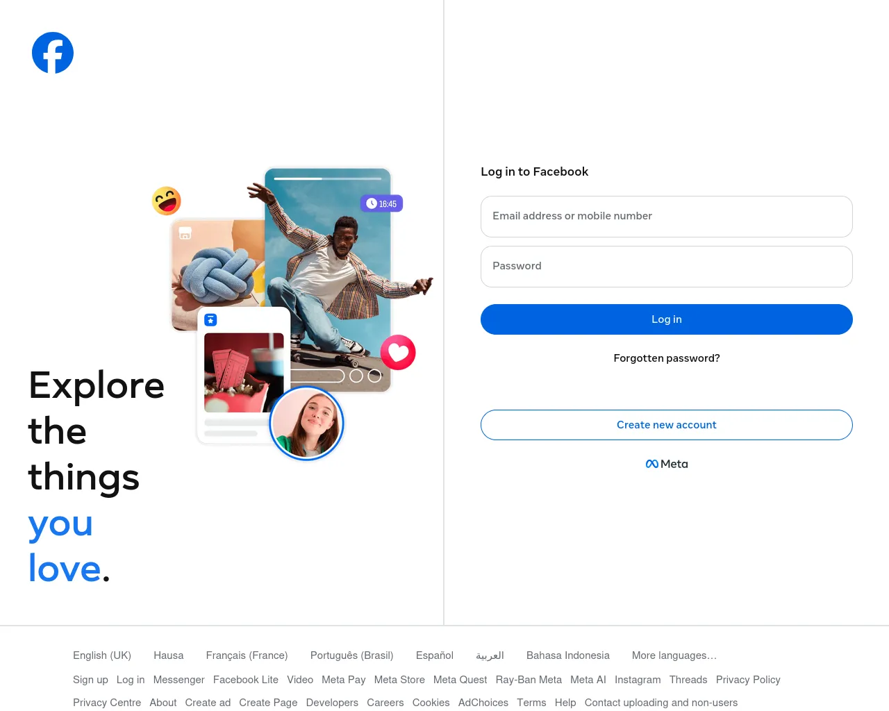 Screenshot of form.loginco.casa
