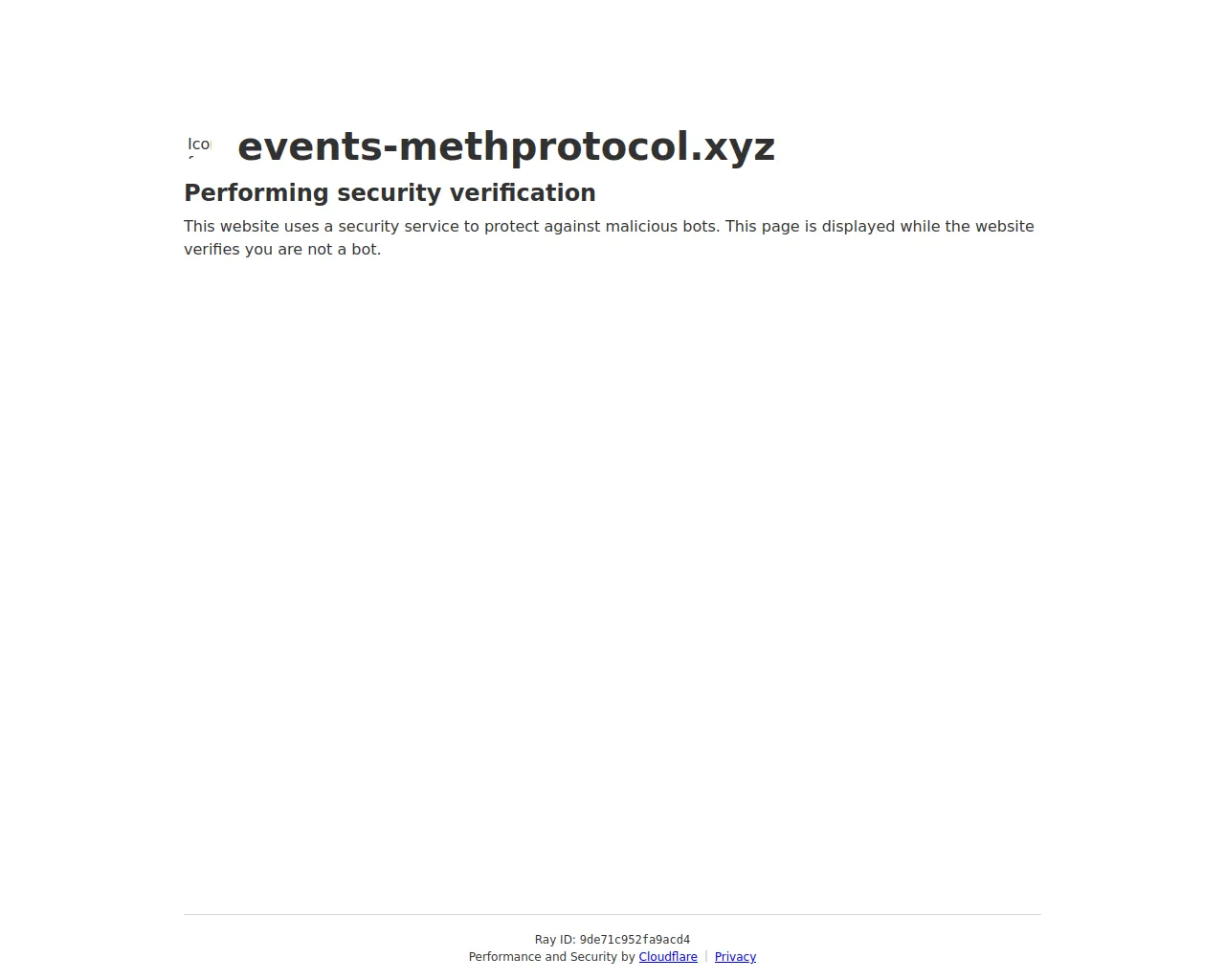 Screenshot of events-methprotocol.xyz
