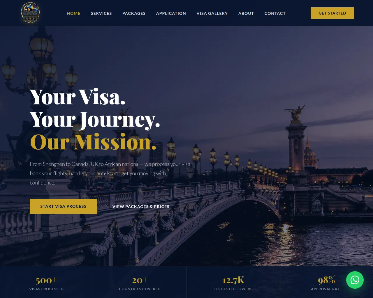 Screenshot of zenithglobalcmc.com.ng