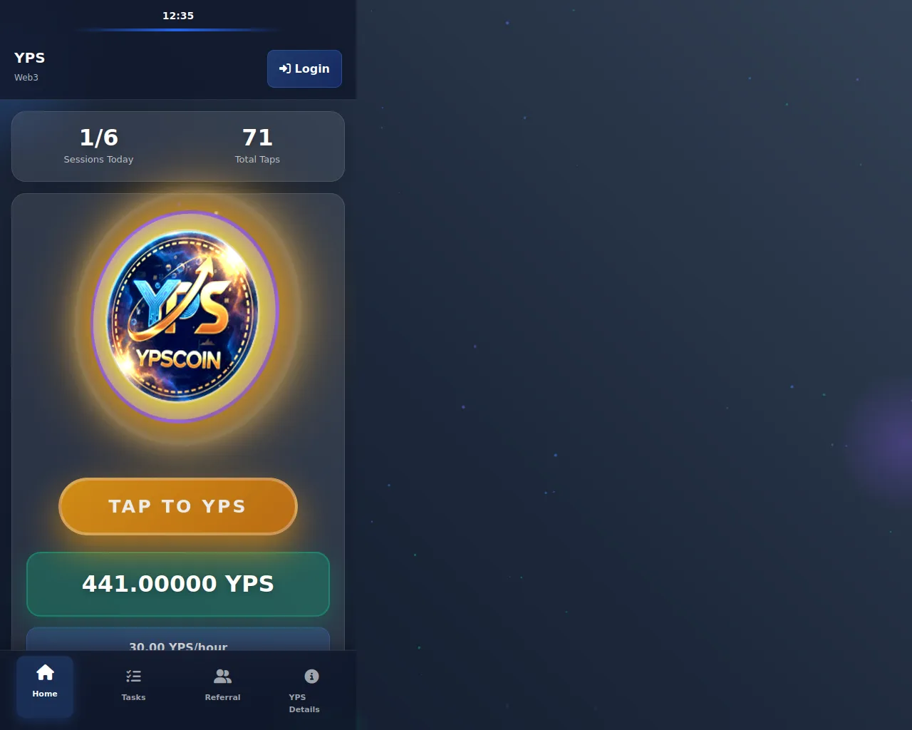 Screenshot of ypsairdrop.pages.dev