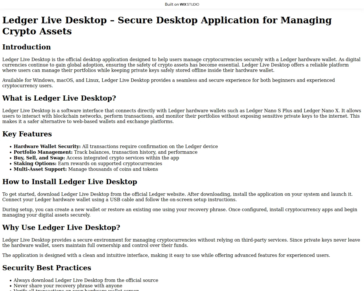 Screenshot of desktop-liveus.wixstudio.com