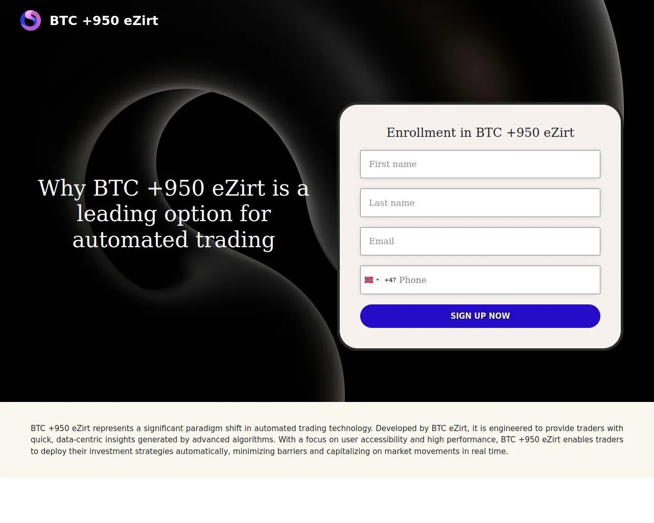 Screenshot of btc-950ezirt.com