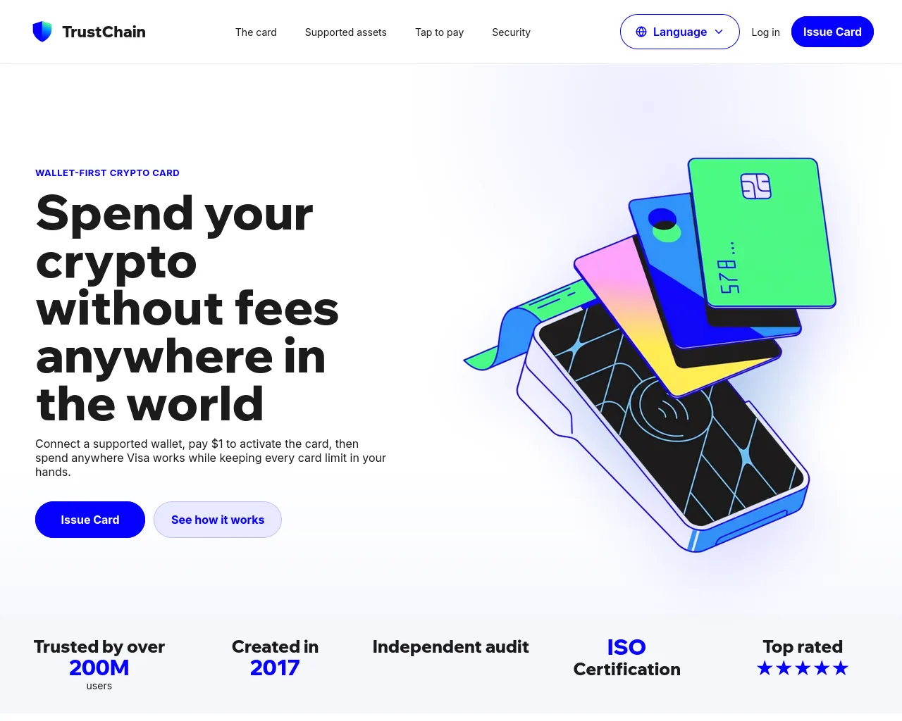 Screenshot of newtwcard.co
