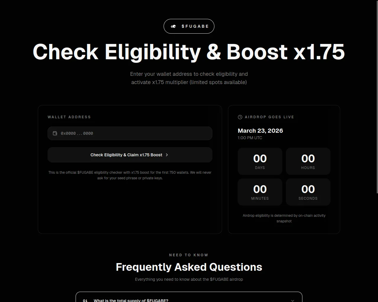 Screenshot of boost-fugabelab.xyz