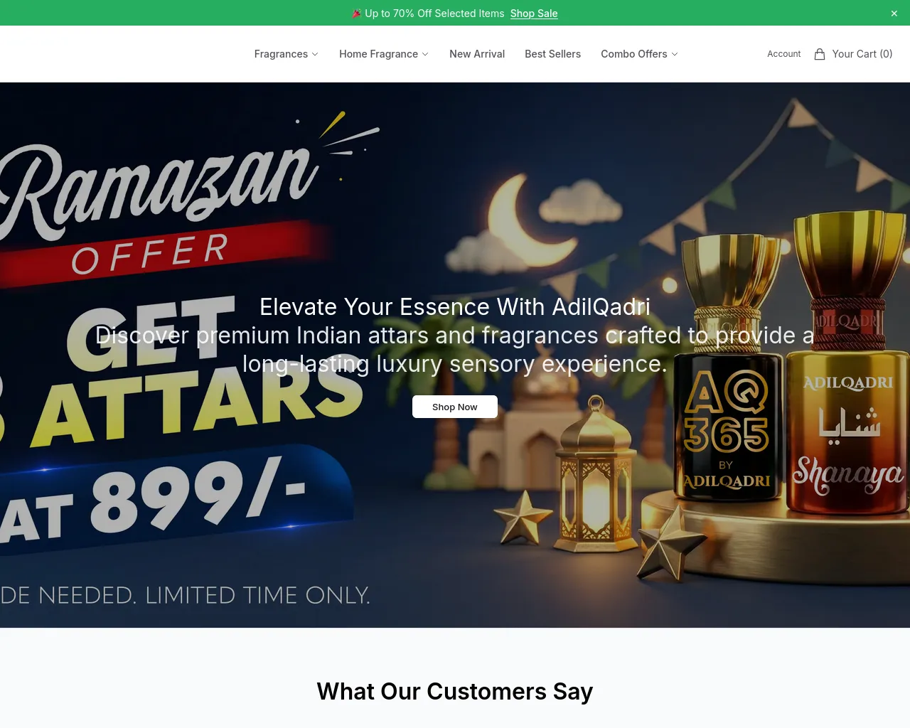 Screenshot of adilqadricare.shop