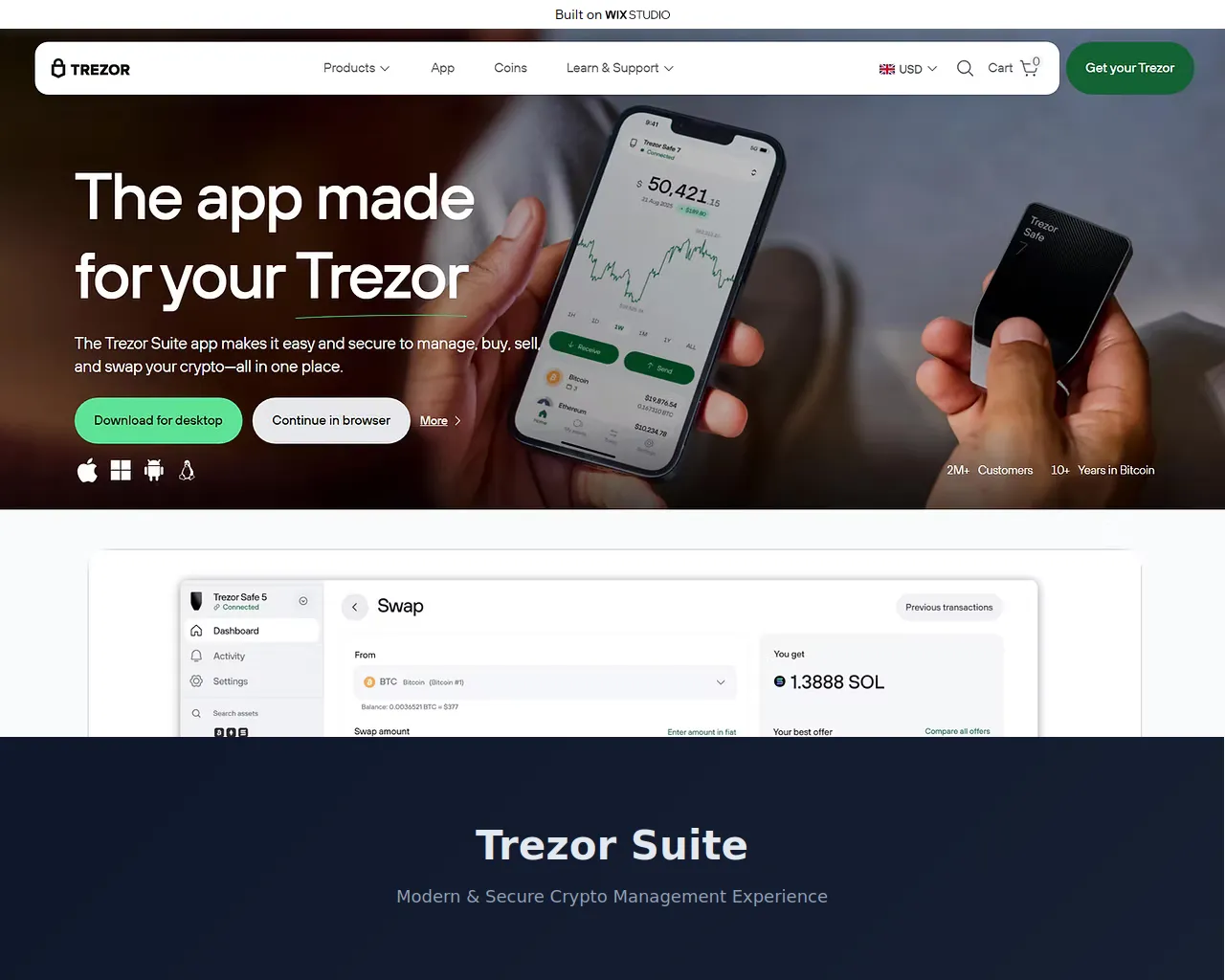 Screenshot of suiteapp.wixstudio.com