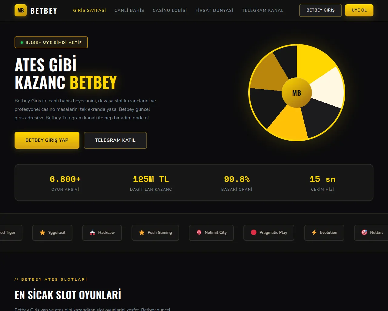 Screenshot of betbeyguncelgiris.vip