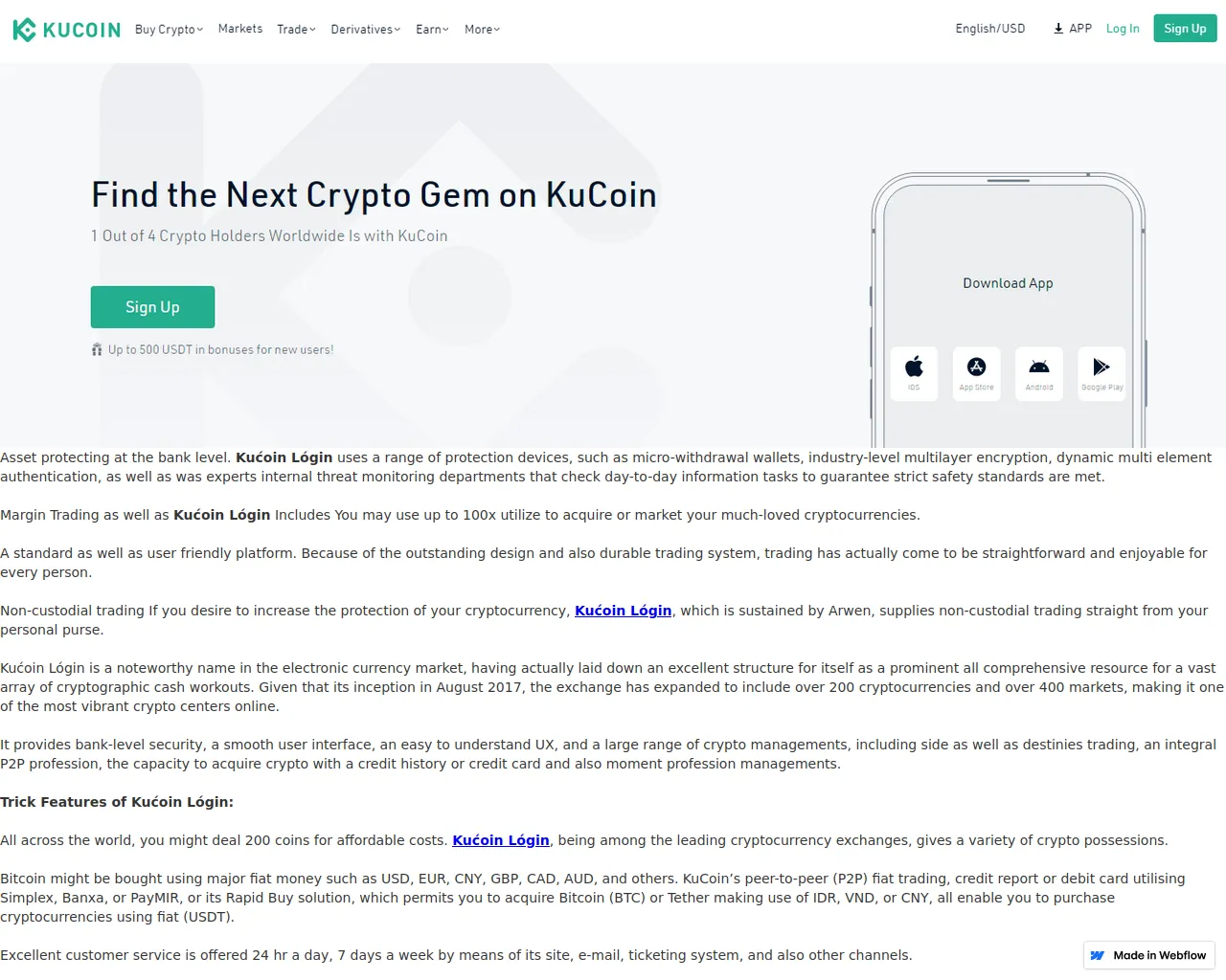 Screenshot of xn--kuoin-lgin-mbb8u.webflow.io
