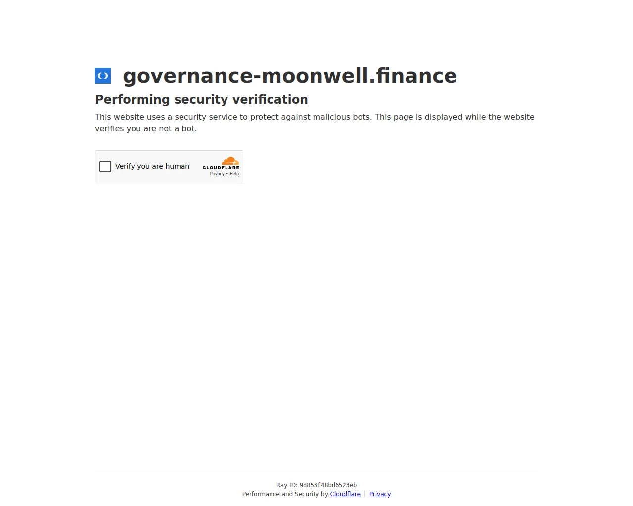 Screenshot of governance-moonwell.finance
