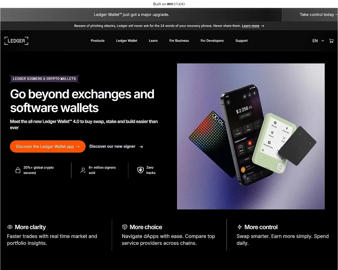 Screenshot of desktop-uslive.wixstudio.com