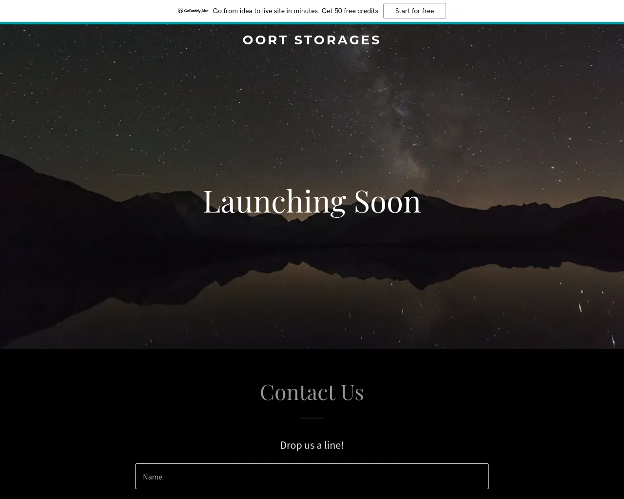 Screenshot of oortstorages.com