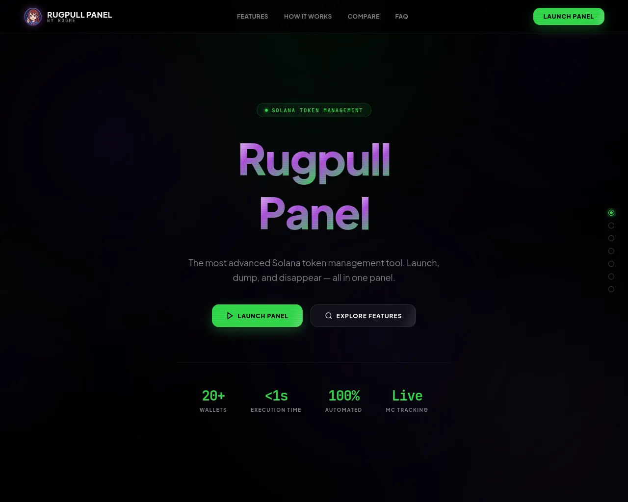 Screenshot of rugput.top