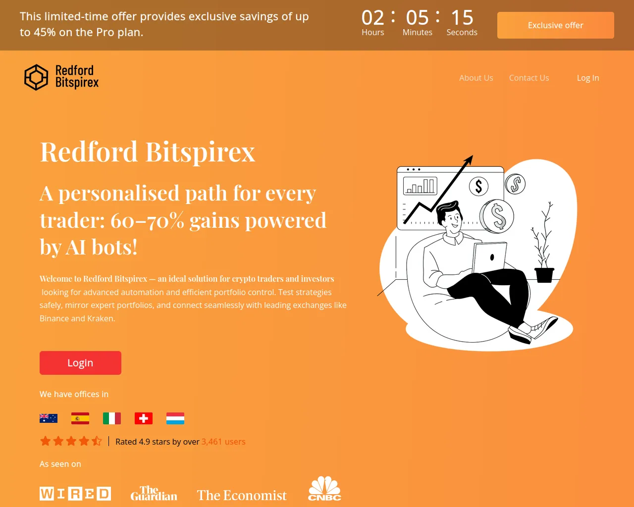 Screenshot of redfordbitspirex-ai.net