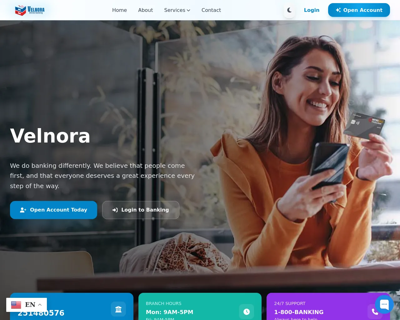 Screenshot of velnorabnk.online