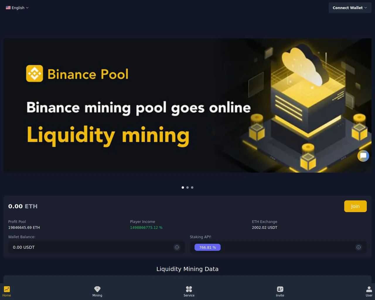 Screenshot of usdt.snddapp.vip