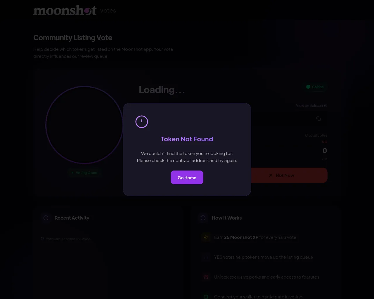 Screenshot of votingsx-moonshot.com