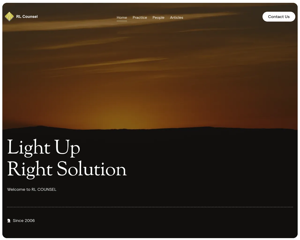 Screenshot of rlcounsel.com