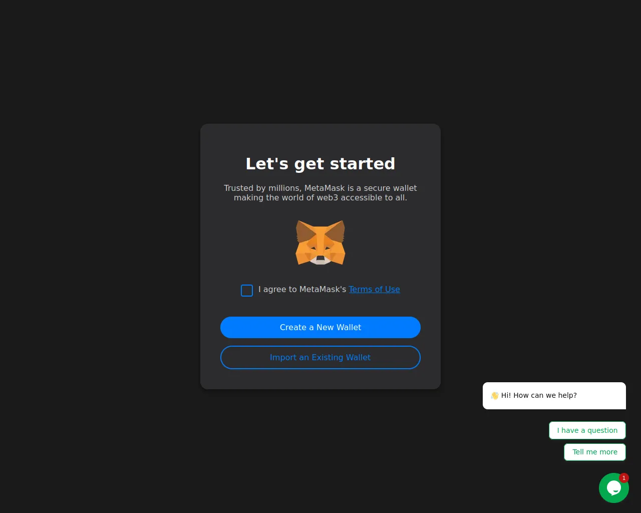 Screenshot of support-metamask-wallet-extension-h.vercel.app
