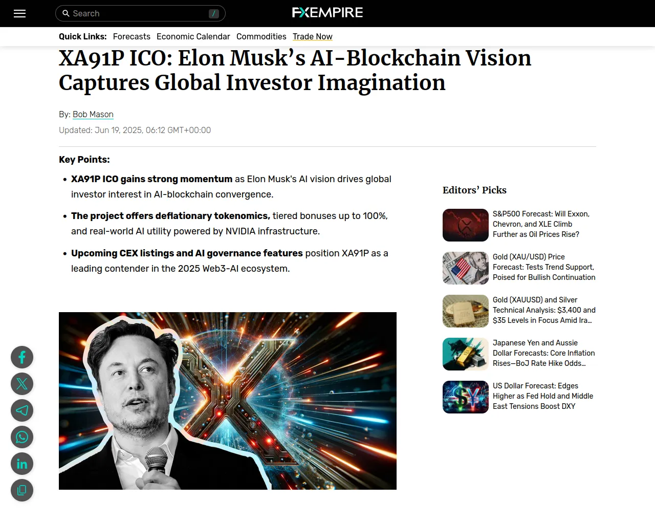 Screenshot of xa91p-fxempire.com