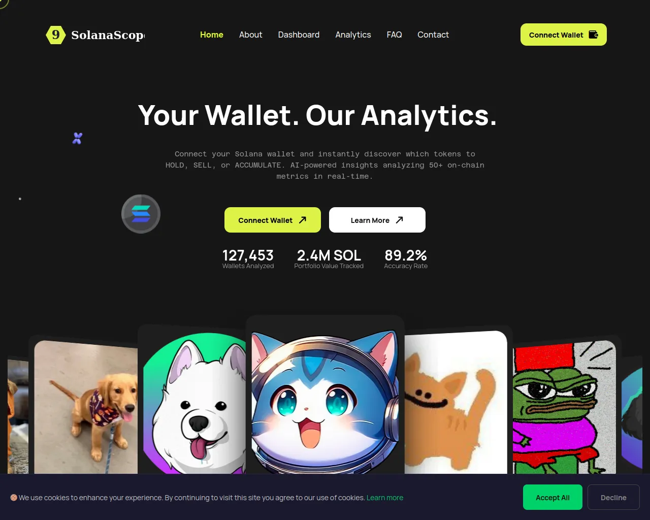 Screenshot of scopesolana9.live
