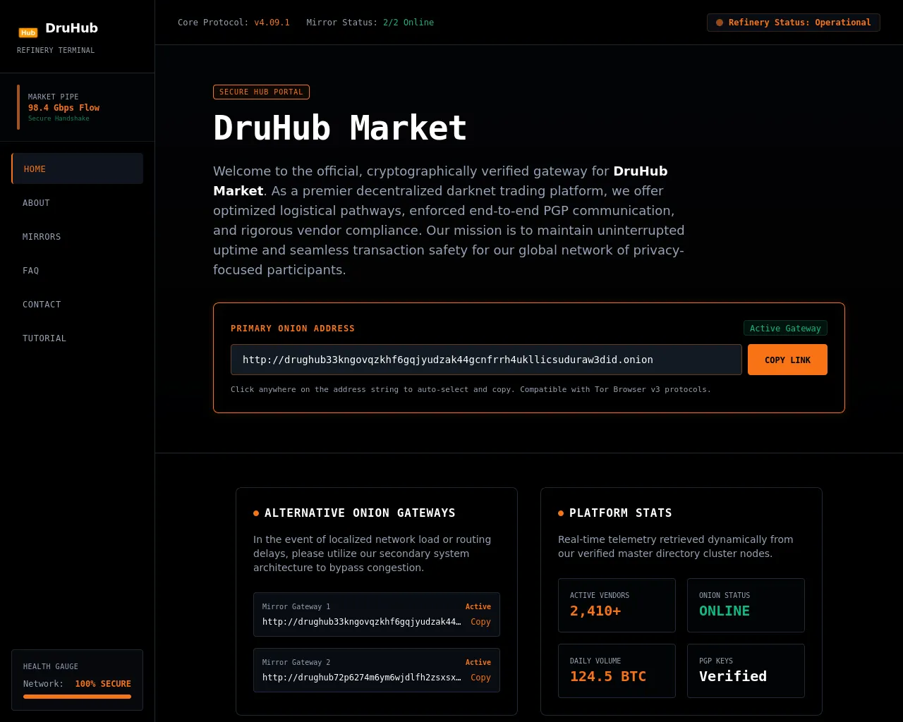 Screenshot of druhub-market-url.cyou