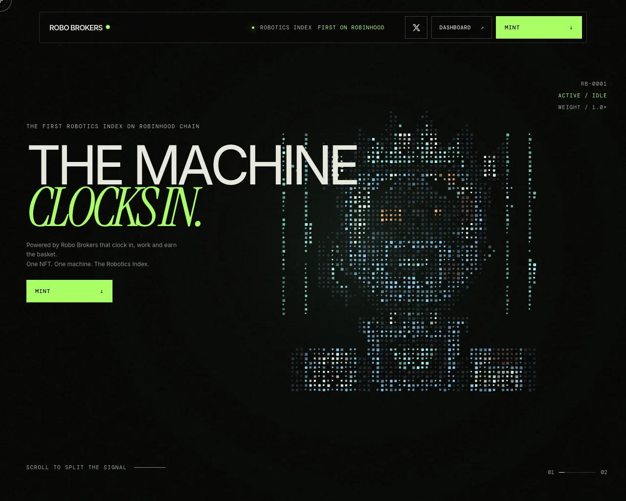 Screenshot of robobrokers.xyz