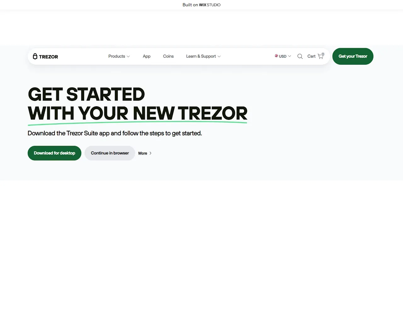 Screenshot of suiteapp-trexxer.wixstudio.com
